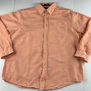 Alan Flusser Linen Long Sleeve Striped Button Down